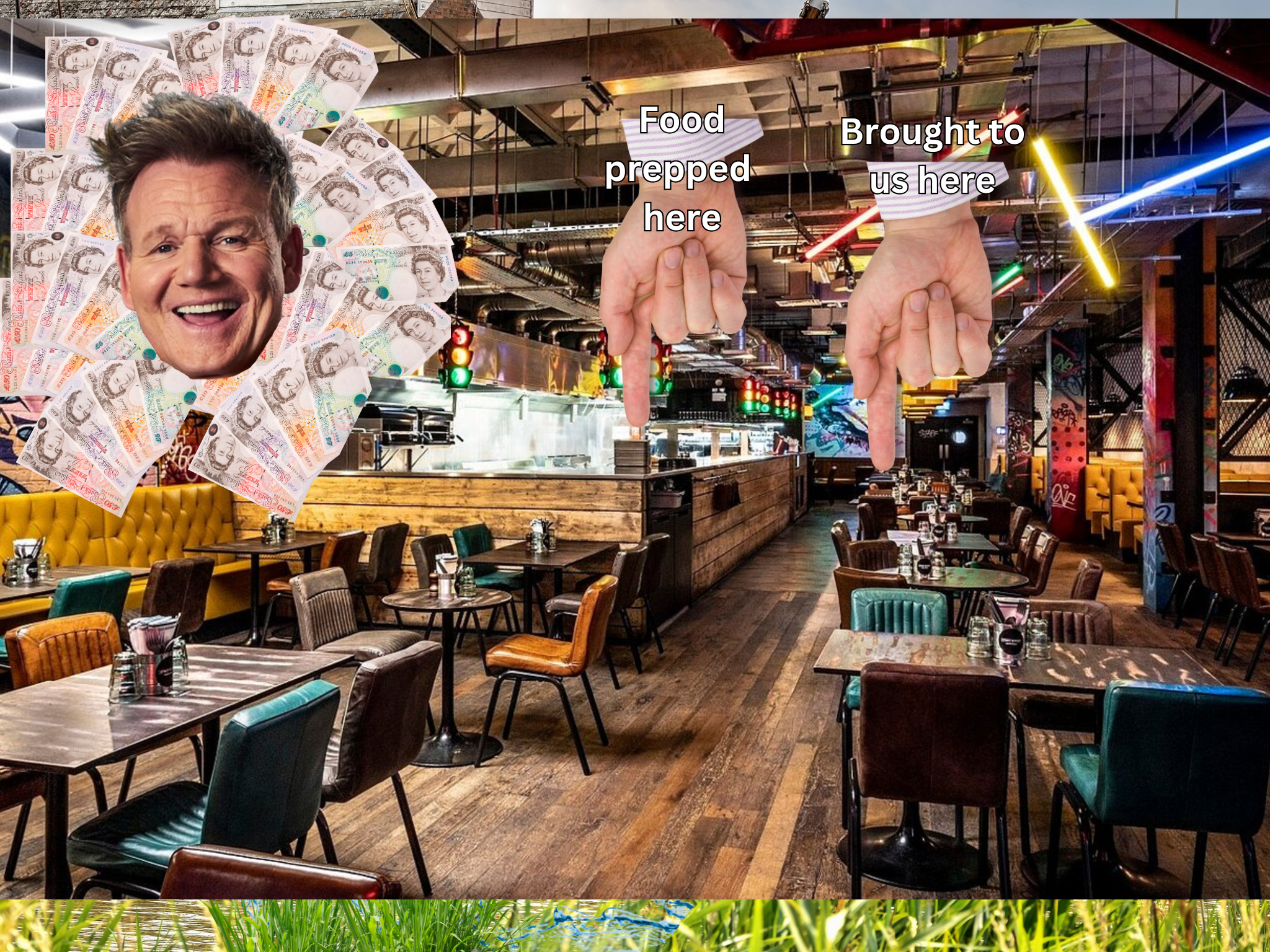 Gordon Ramsay's guide to printing money